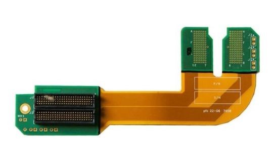 Double Sided Fast Turn Rigid Flex Pcb Design Fuse 200mmx90mm High TG IATF TS16949