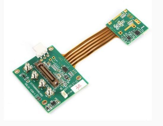 1/2Oz Polyimide Flexible Pcb Fabrication Board PI Material White Yellow Soldermask Resistor