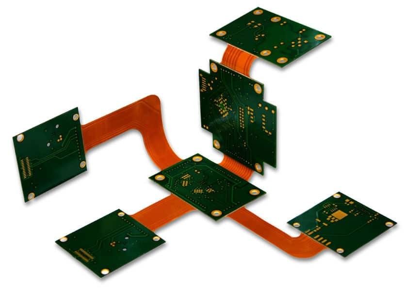 2 Layer 1.0oz Aluminum Flex Pcb Fabrication Manufacturer Immersion Gold Halogen Free UL