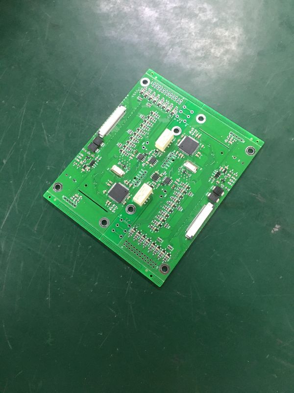 2 Layers 2.4mm Heavy Copper 4OZ PCB Bare Board Power Protection with Lead Free HASL FR4