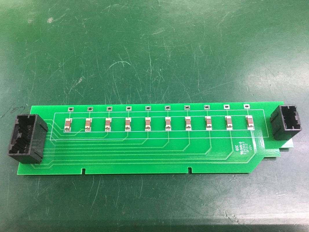 2 Layers 2.4mm Heavy Copper 4OZ PCB Bare Board Power Protection with Lead Free HASL FR4
