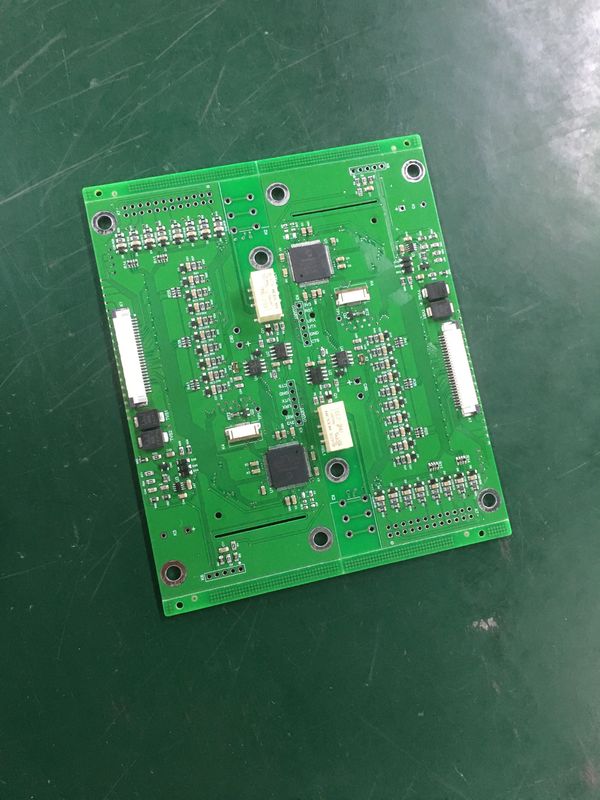 2 Layers 2.4mm Heavy Copper 4OZ PCB Bare Board Power Protection with Lead Free HASL FR4