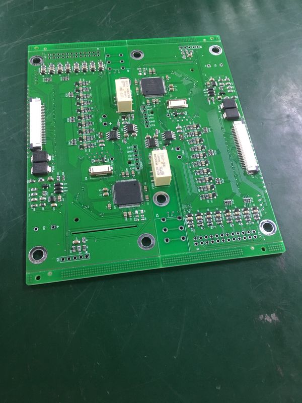 Black Silkscreen RF4 Surface Mount PCB Assembly for SMT Circuit Board Production