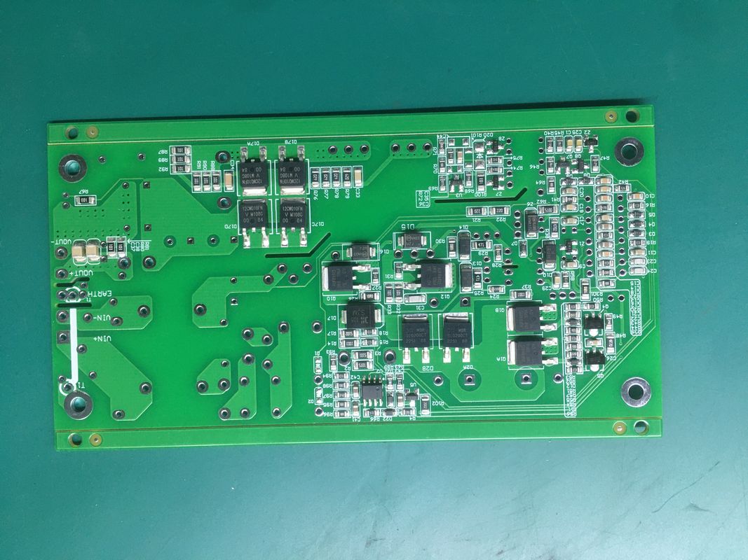 Black Silkscreen RF4 Surface Mount PCB Assembly for SMT Circuit Board Production