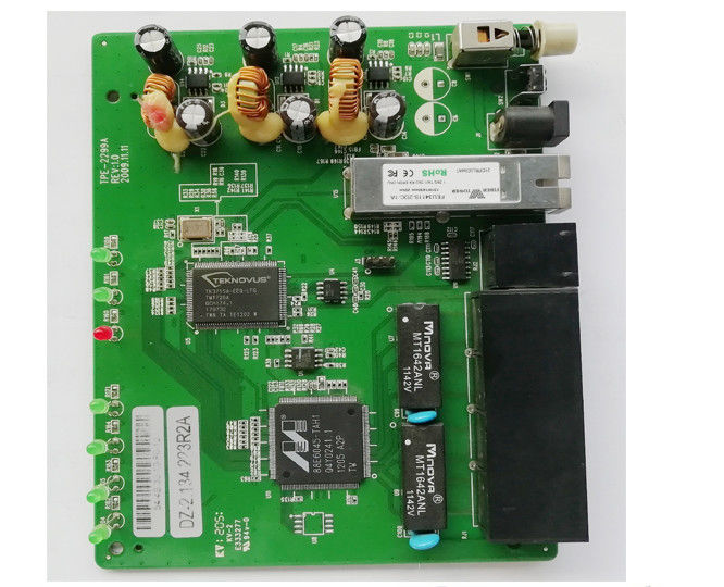 Dip Assembly  Contract Manufacturing Pcb Assembly PCBA Manufacturing For Sonar Wired Detector
