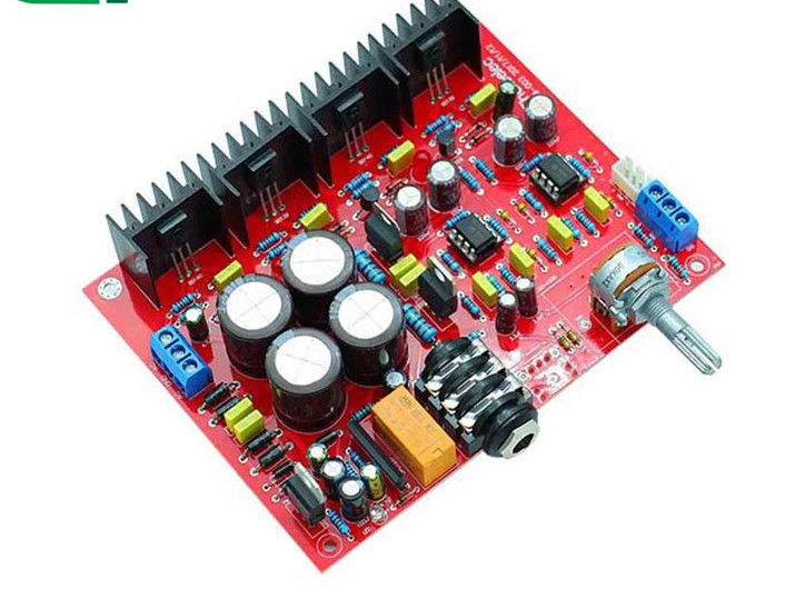 New Energy Automobile PCB Assembly 0.5-6oz Copper Gold Surface Finish 4mil/4mil