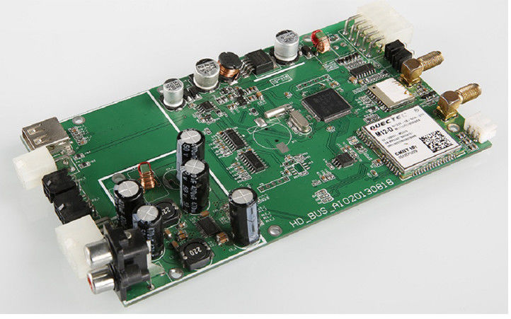 New Energy Automobile PCB Assembly 0.5-6oz Copper Gold Surface Finish 4mil/4mil
