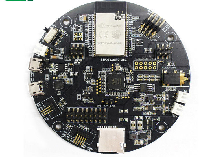 New Energy Automotive PCB Assembly FR-4 Gold Materials Blue Black Green Red Soldermask