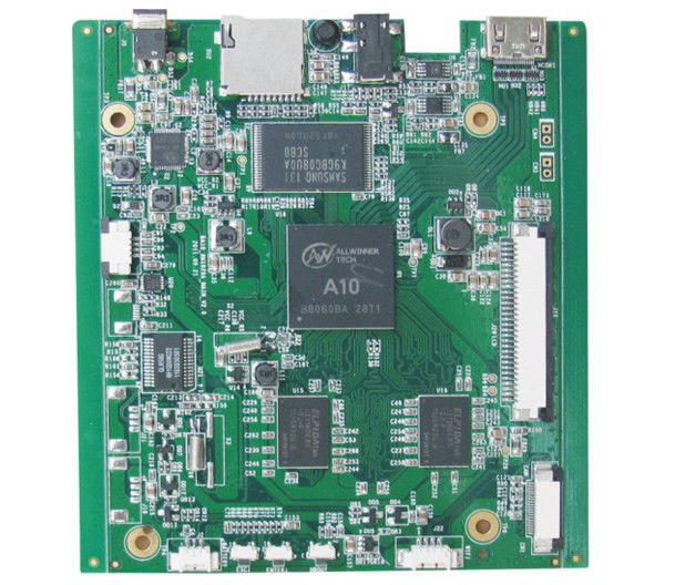Black Silkscreen Pcba Bga Assembly Smt Pcb Board FR-4 ROHS UL ISO9001 2015