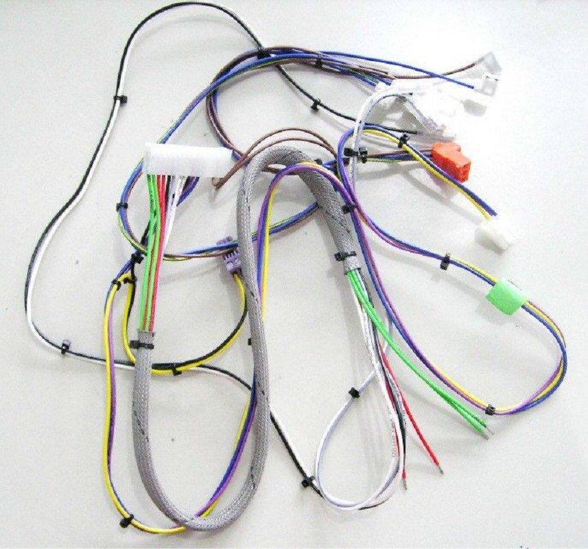Cable Wire Harness Assembly With Molex Connector PVC Jacket Custom Colors