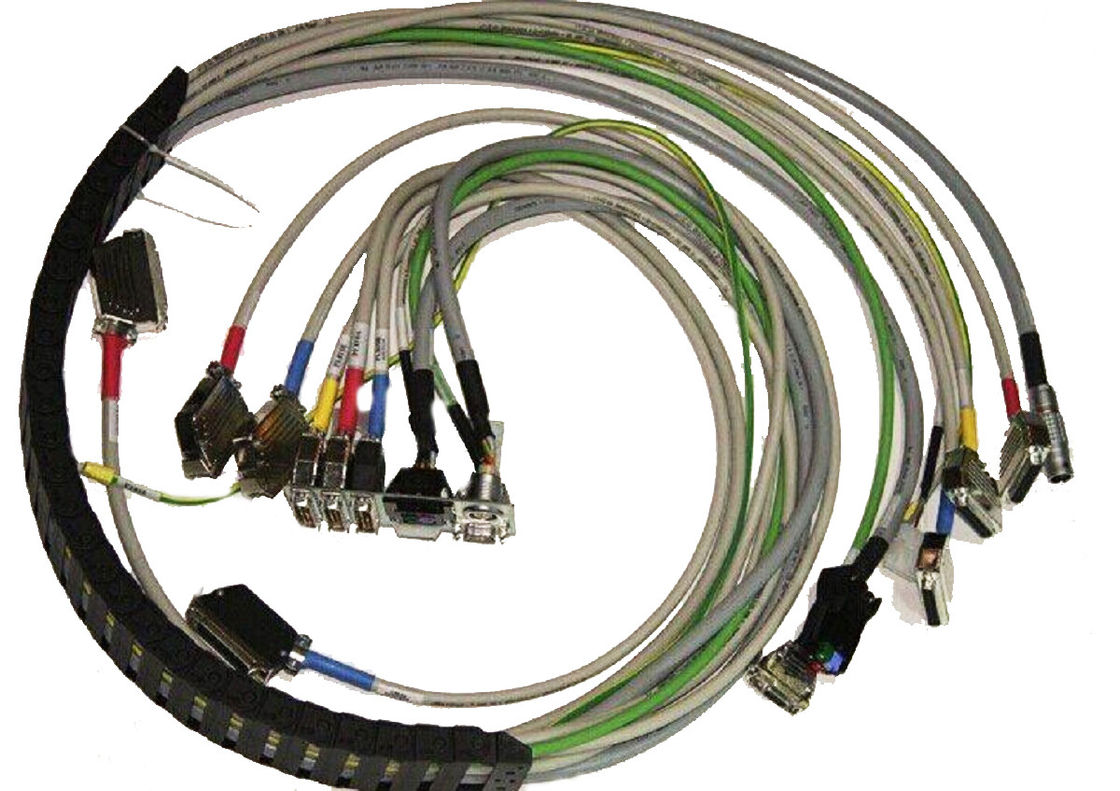 Cable Wire Harness Assembly With Molex Connector PVC Jacket Custom Colors