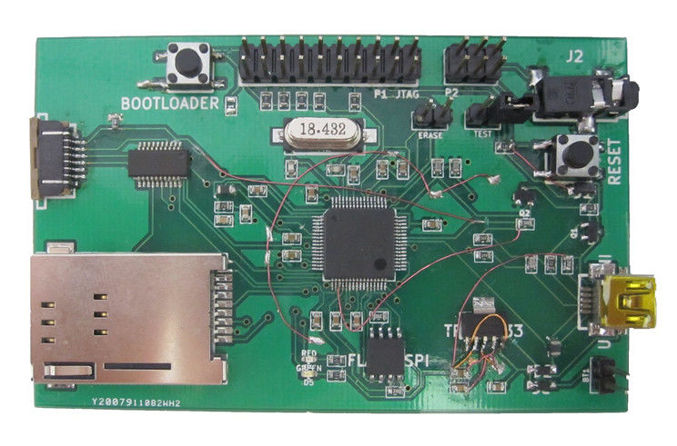 2 Or 3 0.10mm  Fast Turn Printed Circuit Board Assembly Prototype 8-Layer  IPC Class