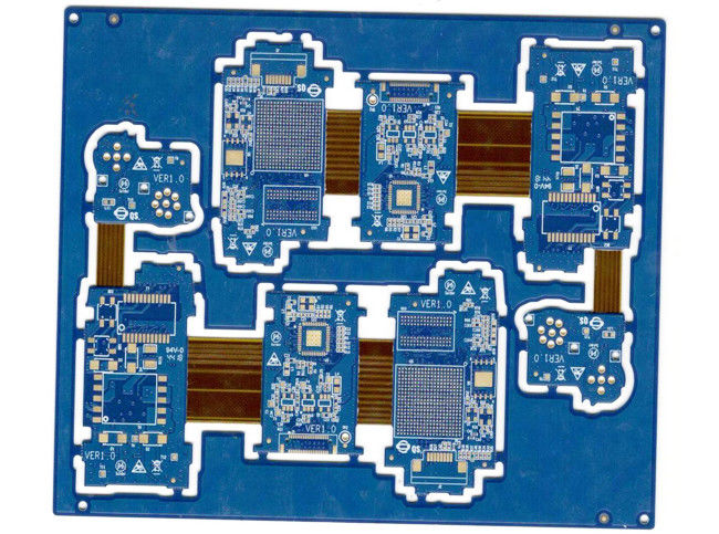 Electronic Pcb Assembly Company Silver 1-30L Impedance Control 100 Ohm Process Rigid Flex PCBA