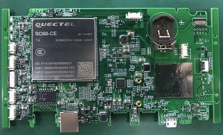 Gold Detector Turnkey PCB Assembly with Ball Grid Assembly up to 1200*400mm Size