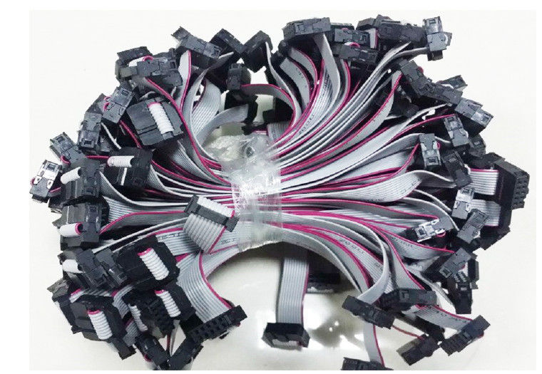 Cable Wire Harness Assembly With AWG26 Testing voltage 1000 V Loop resistance 280 mOhm/m