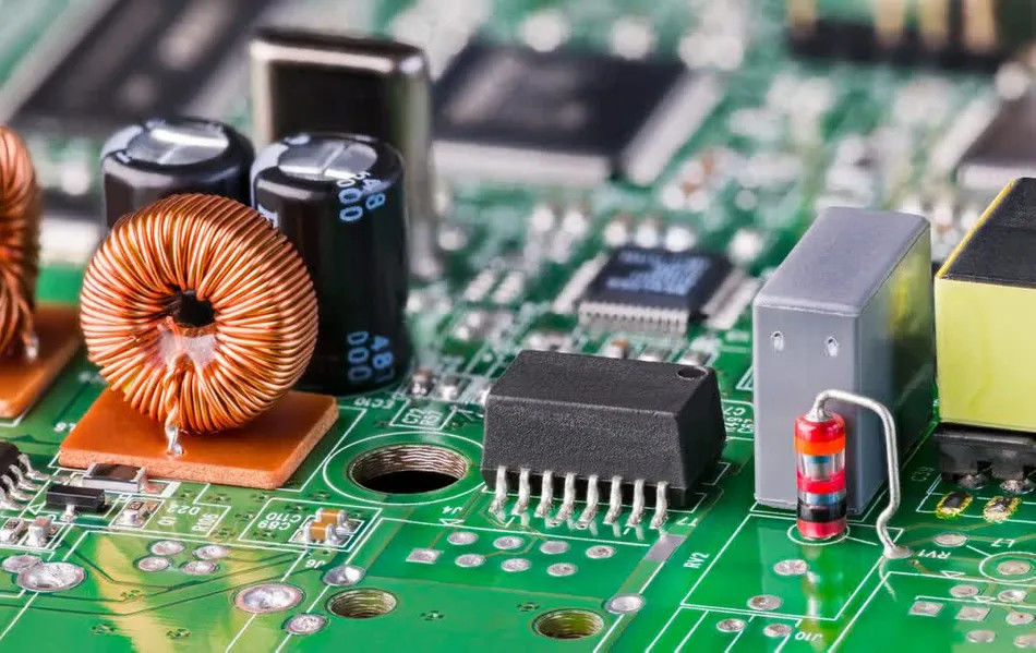 Advanced Energy Electronics Assembly PCB PCBA with 2-4-6 Layers and Black Solder Mask