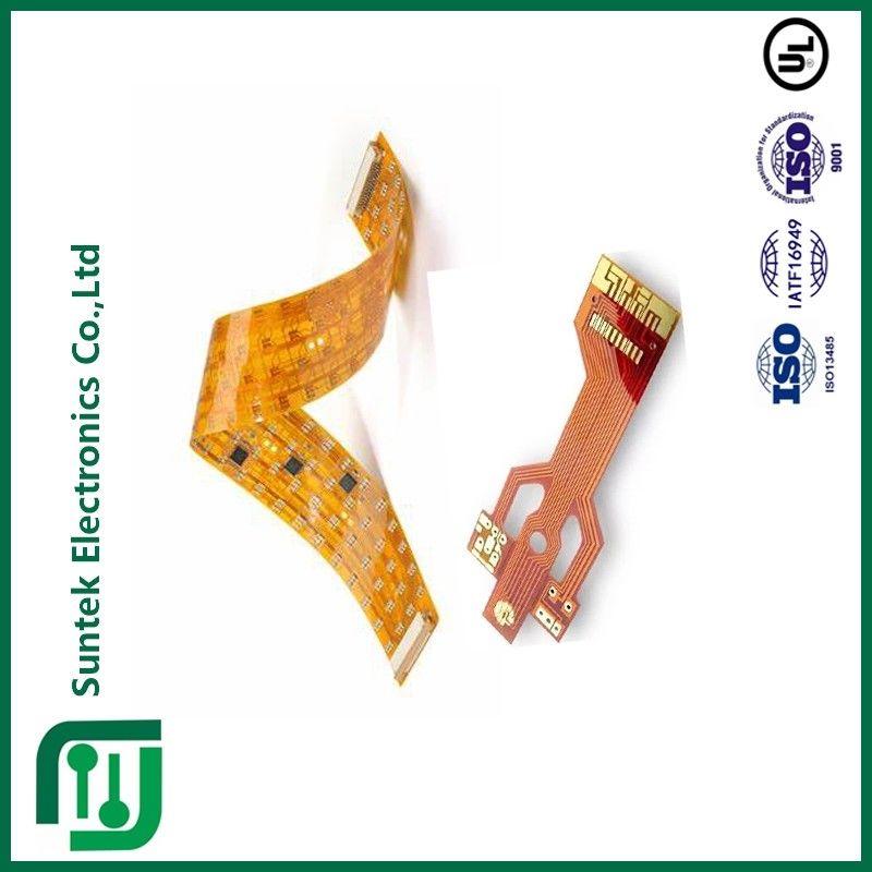 Consumer Electronics Flexible PCBA with HASL Surface Finish and Test Voltage of 10-300v
