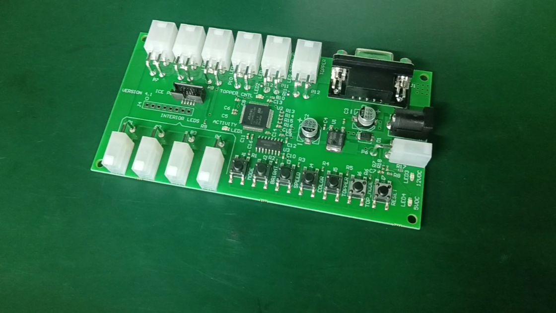 Rogers Lead Free HASL Power Protection FR4 PCB Assembly 0.5-10 OZ Copper Thickness 0.4mm-5mm