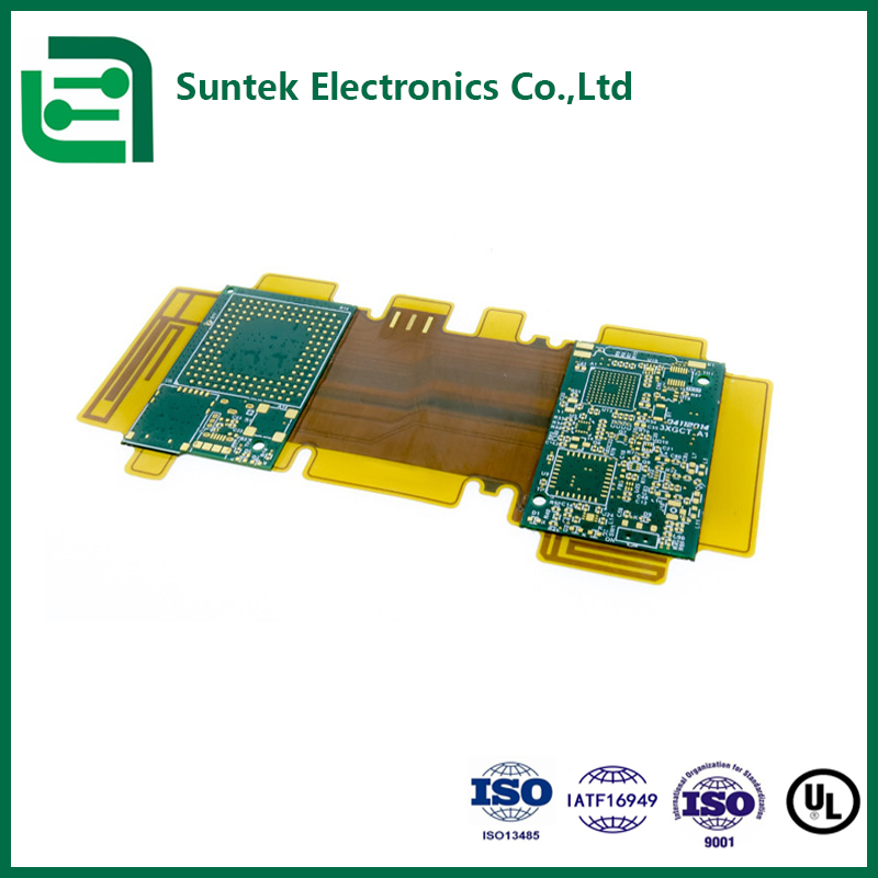 1-6 Layer PCB Assembly PCBA with Green Solder Mask and Maximum Board Thickness 8.0mm