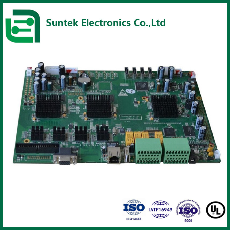 Multilayer SMT PCB Printed Circuit Board Assembly Through-Hole and Surface Mount UL Certification