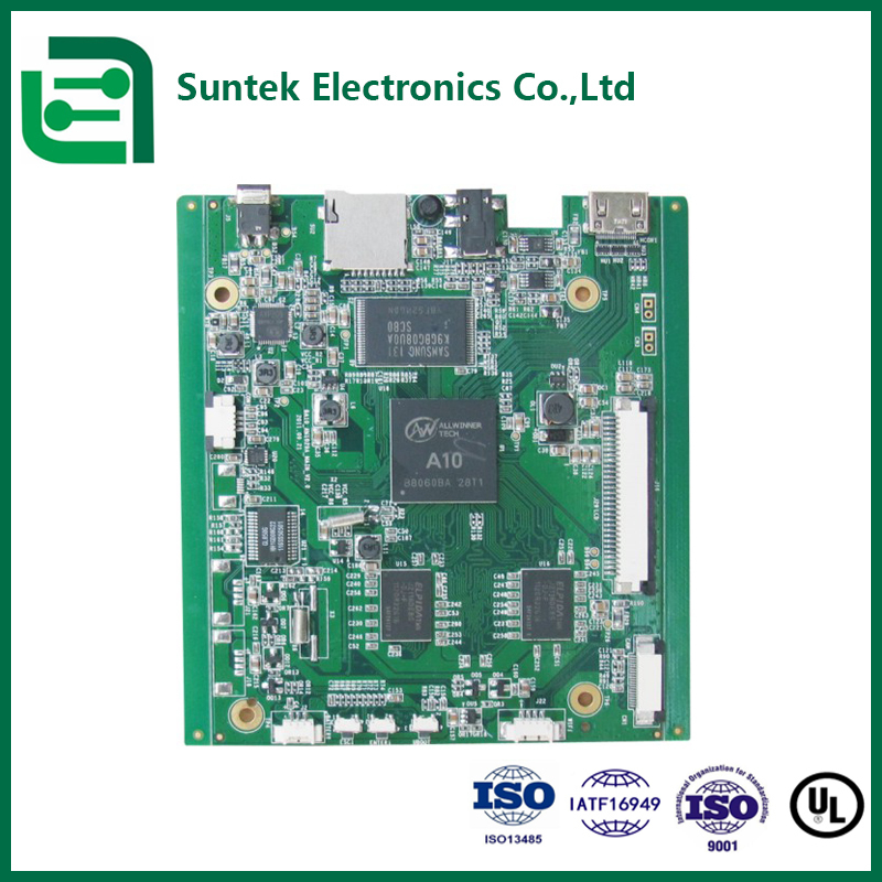 Multilayer High TG FR4 Smt Industrial Automation Control PCB Assembly with Copper 0.3OZ-10OZ