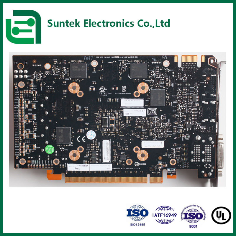 HDI Board with 0.5-8OZ Max Copper Thickness 0201 Min package PCBA manufacturer in China and Cambodia