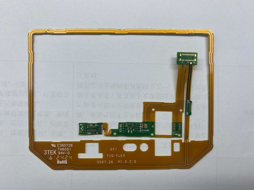 Electronic Pcb Assembly Manufacturer 1-30L Impedance Control 100 Ohm Process Rigid Flex PCBA