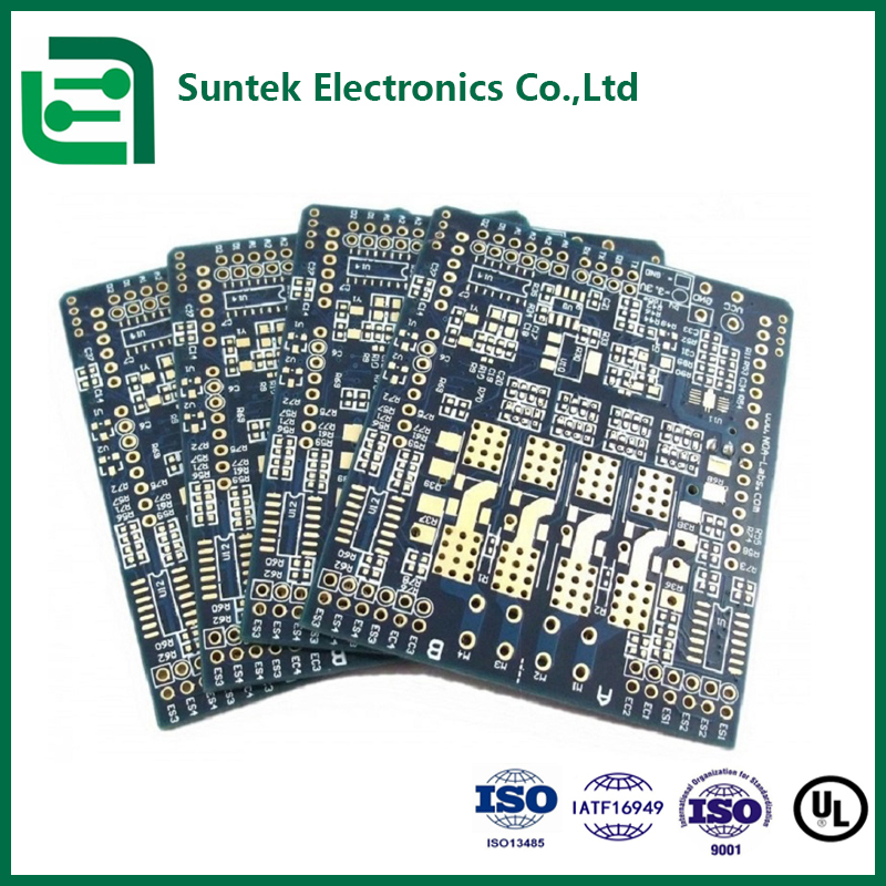 OEM / ODM ENIG Multilayer Aluminum PCB Assembly RoHS Compliant 100% E-Test AOI Test