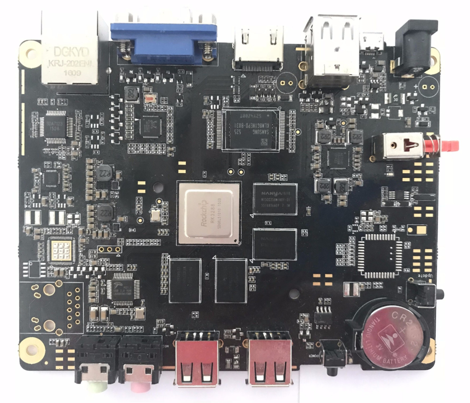PCB Assembly Manufacturer In China And Cambodia 0.5-6oz Copper Gold Surface Finish 4mil