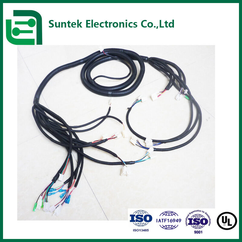 Custom OEM Wire Harness / Cable Assembly ROHS UL Compliant for Automotive Industrial Use