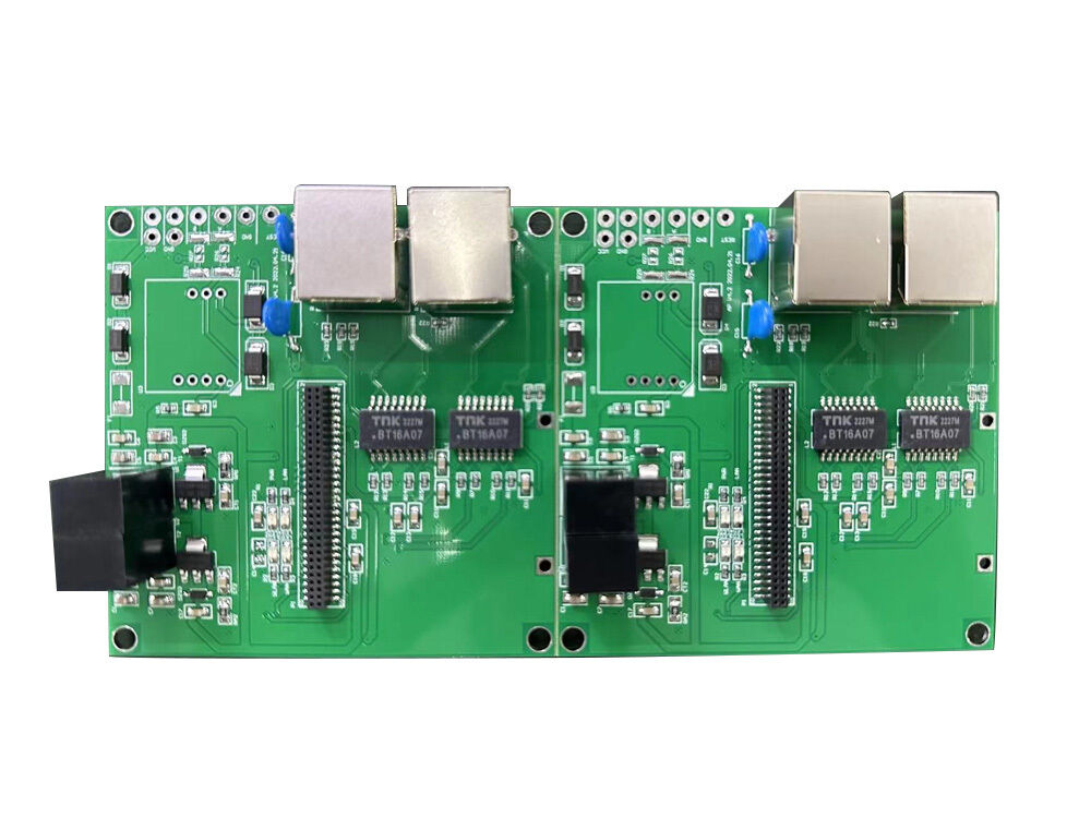 Green Soldermask SMT PCB Assembly 100 Percent E Test PCBA Design Custom Electronic Component Mounting