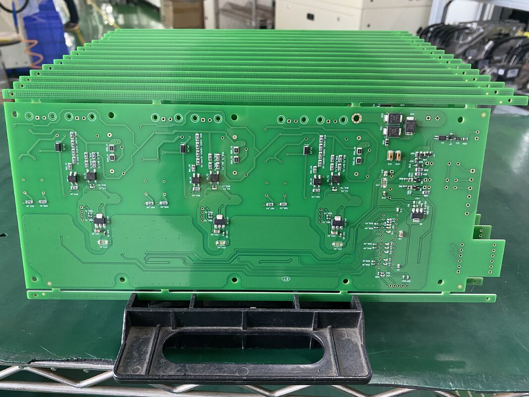 Min Hole Diameter 0.1mm Communication PCB Assembly Designed to Meet ROHS Standards and Board Thickness 0.2 to 6mm for Connectivity