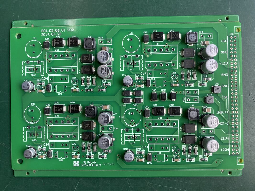Min Hole Diameter 01mm Communication PCB Assembly 6 Layers High Tg170 and High Tg180 Optimized for Communication Devices