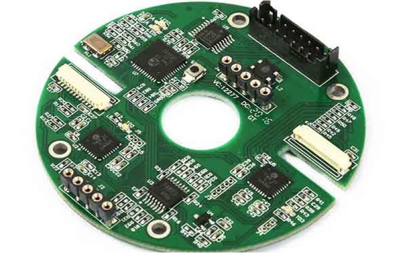 8 Layer PCB Assembly with IPC Class 2 Or 3 Quality and 0.10 Mm Minimum Hole Diameter