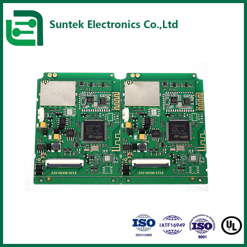 Multilayer Metal Core SMT PCB Manufacturing UL ROHS ISO9001 Certified 4 Layer FR4 Board for Industrial Automation