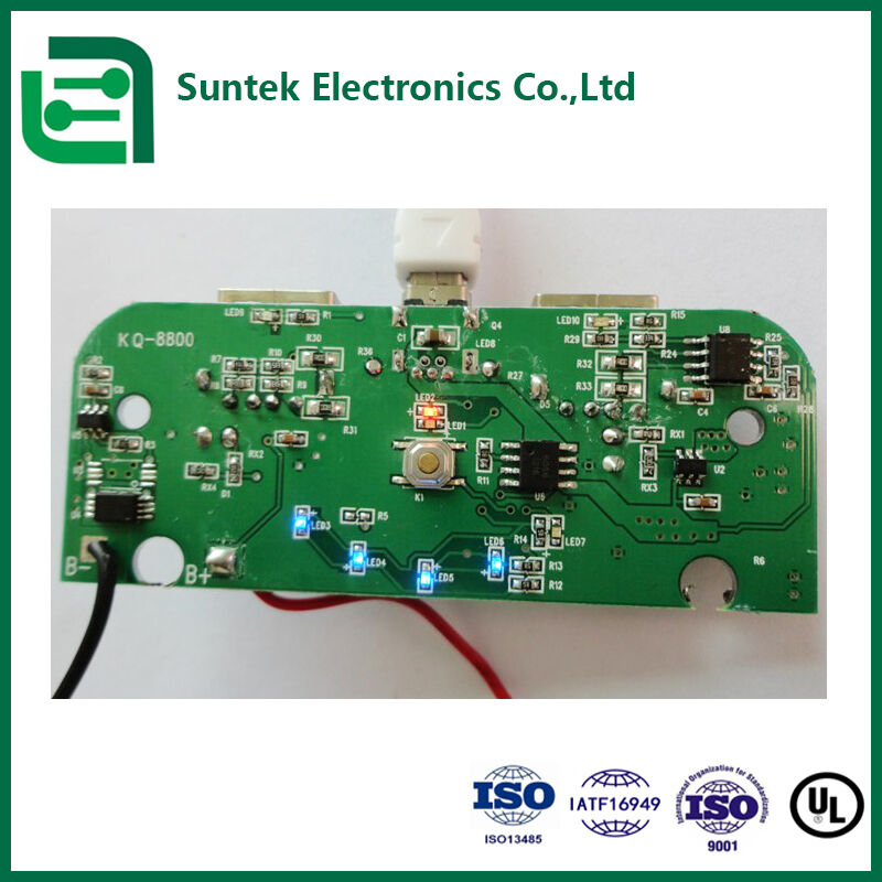 SMT PCB Fabrication with Immersion Gold Finish and ISO13485 Certification for Medical Devices