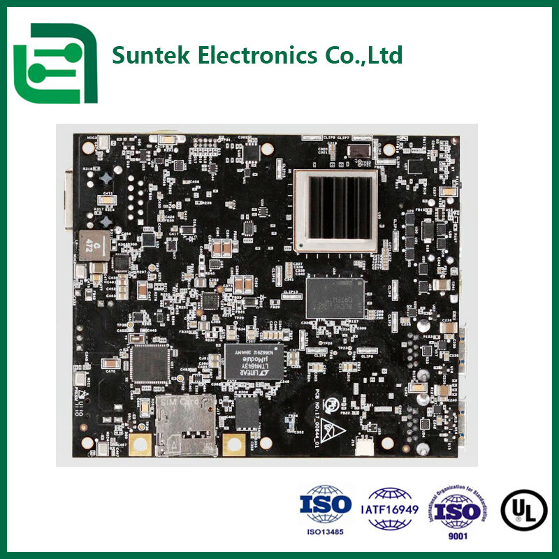 SMT PCB Fabrication with Immersion Gold Finish and ISO13485 Certification for Medical Devices