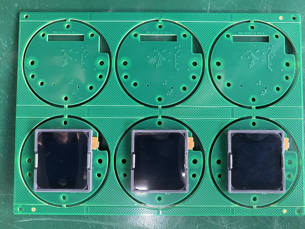 Green Solder Mask PCB Prototype Fabrication Service Featuring PTFE Materials Ideal for Precision Electronic Applications