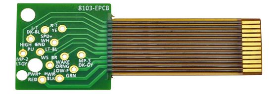 Impedance Controlled Flex PCB Bare Board Factory UL Certified Used Security Industry