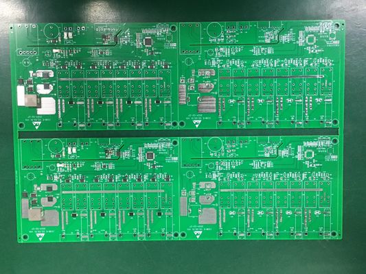 Black Silkscreen RF4 Surface Mount PCB Assembly for SMT Circuit Board Production