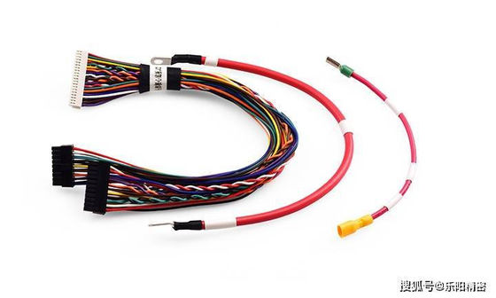 TE Cable Wire Harness Assembly With AWG26 AWG28 Testing voltage 1000 V Loop resistance 280 mOhm