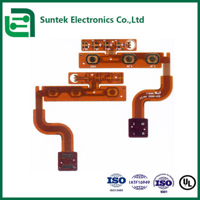 China / Cambodia Suntek Custom FPC Circuit Board Flexible PCBA with Hole Diameter H /-0.05mm 2mil
