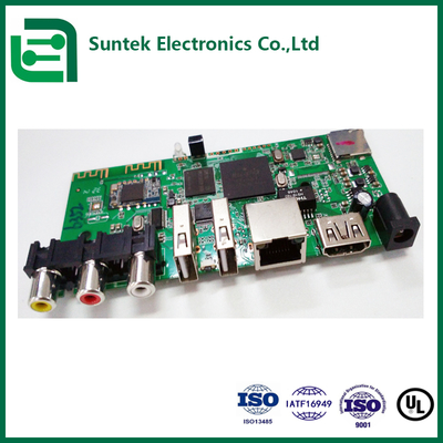 New Energy Vehicle PCB Assembly 4mil Trace 6oz Copper ENIG Finish