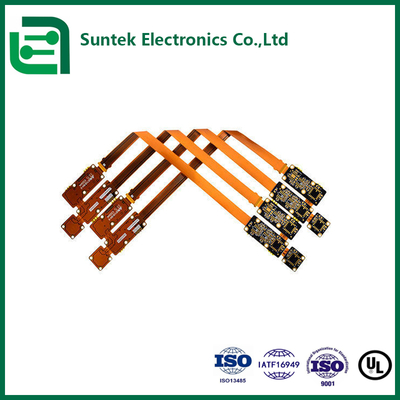 Multilayer Flexible Printed Circuit Board HASL Surface Finish Flex Pcb Assembly