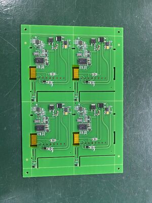 6 Layers Surface Mount Device Assembly White Silk Screen Optimized for Production and Enhanced Circuit Board Performance