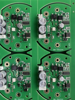 Red Solder Mask Surface Mount Technology Assembly 100 Percent E Test Electronic Device