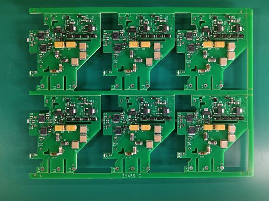 Power Protection PCB Assembly with 0.5OZ-10OZ Copper and 1.0mm / 1.6mm / 2mm / 4mm Thickness